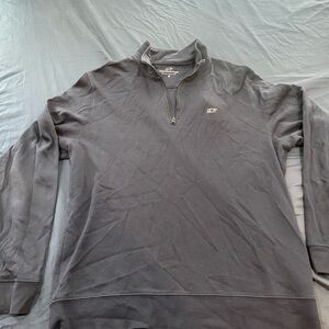 Vineyard Vines Men's Navy Zip-Up Sweater